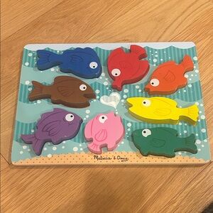 Melissa & Doug Vibrant Fish Puzzle